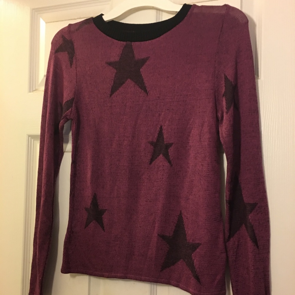 NWOT Star Print Blouse 👚